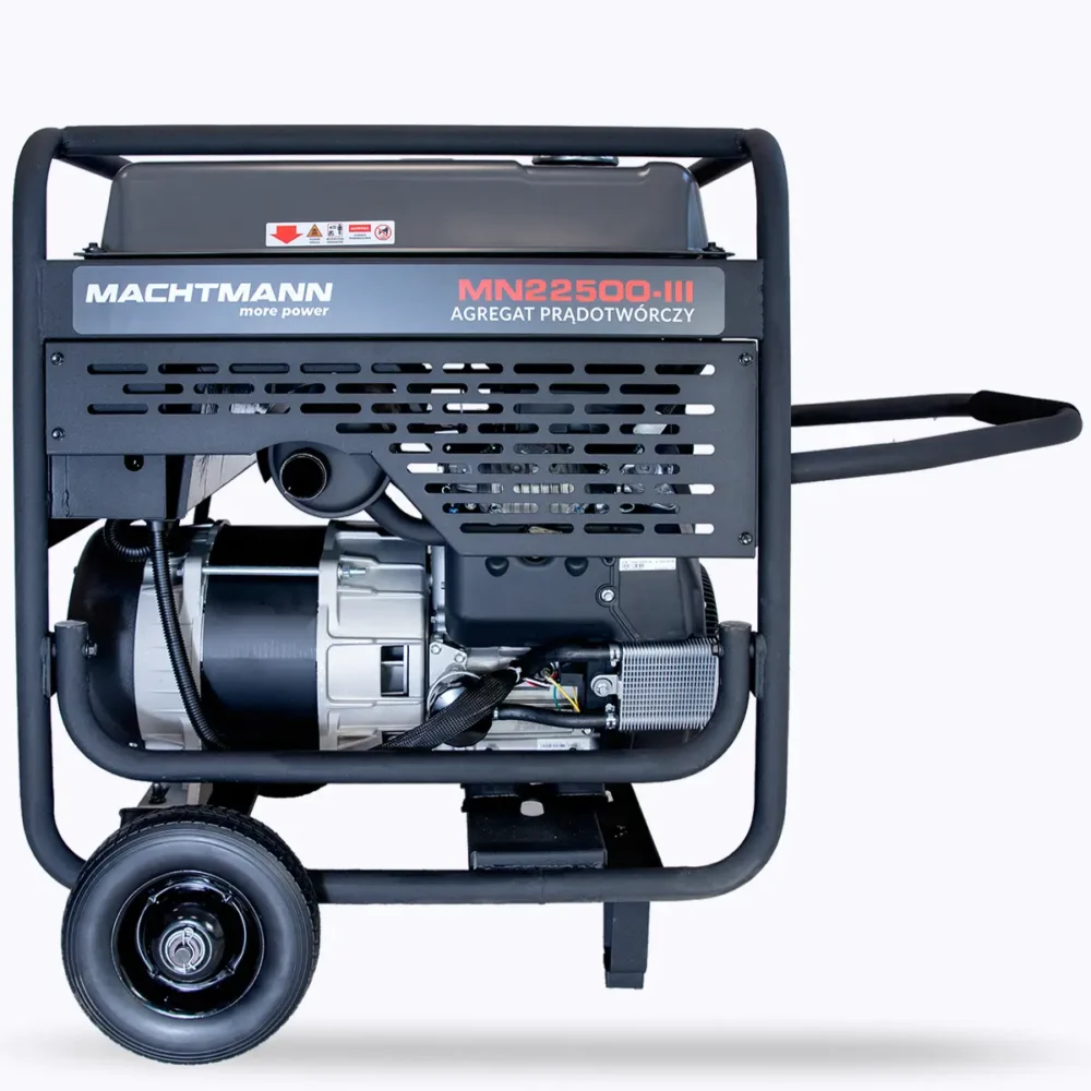 AGREGAT PRĄDOTWÓRCZY GENERATOR BENZYNA 18KW MACHTMANN MN22500-III